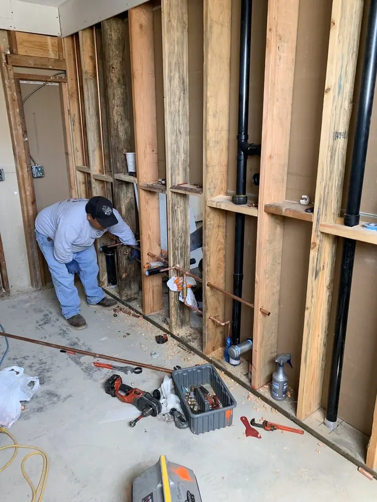 Commercial rough-in plumbing for Water Heater Replacement in Westgrove